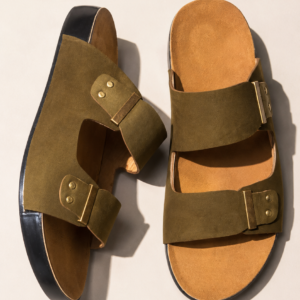 RH Leather OS-1290 Men's Premium Olive Leather Sandal Bangladesh