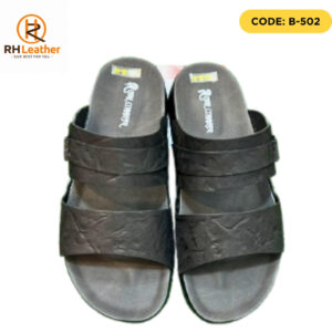 Leather sandals for men