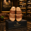 Leather sandals for men