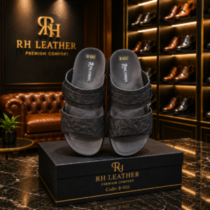 Leather sandals for men